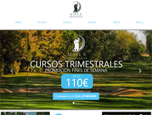 Tablet Screenshot of golfnegralejo.com